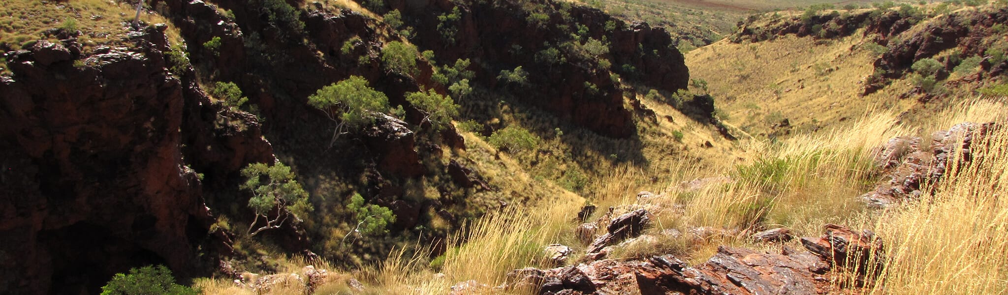rugged canyon landscape marilana project area