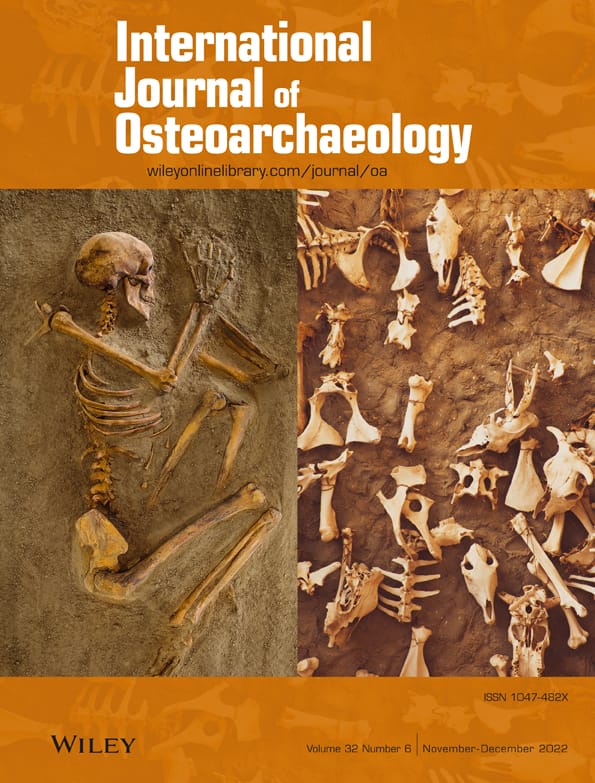 international journal of osteoarchaeology